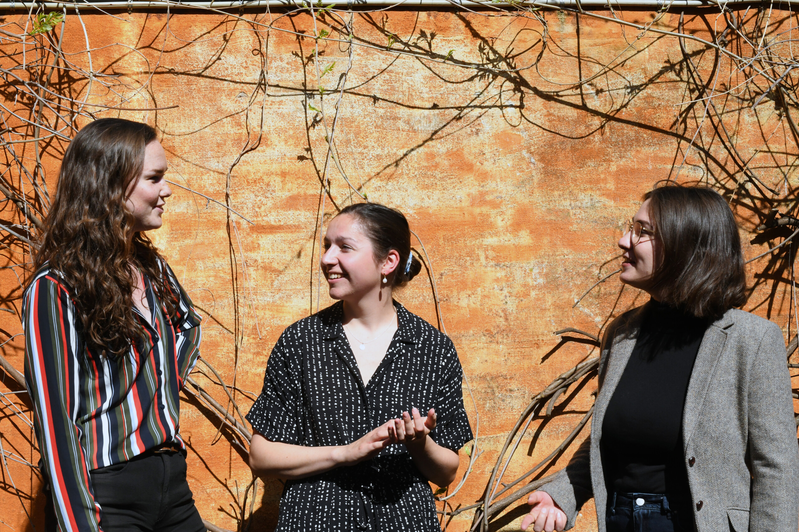 Manouk van de Klundert from the Netherlands, Cecilia Price from the UK, and Athina Chalkidou from Greece are helping to organise the Global Health Film Days 2021.