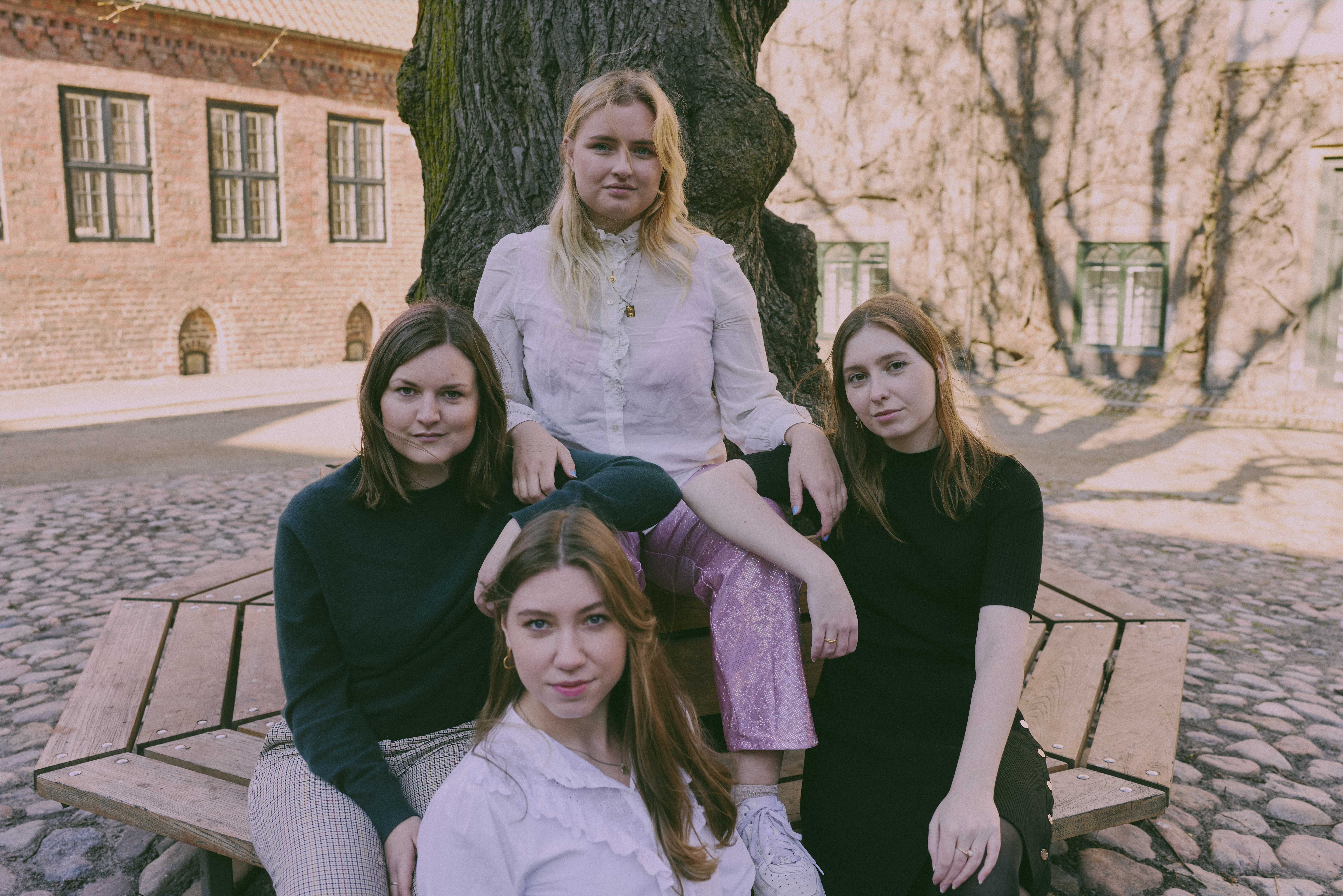 Fra venstre: Katrine Kildgaard Nielsen, Mette Oxholm, Karen Frese og Nana Alrø.