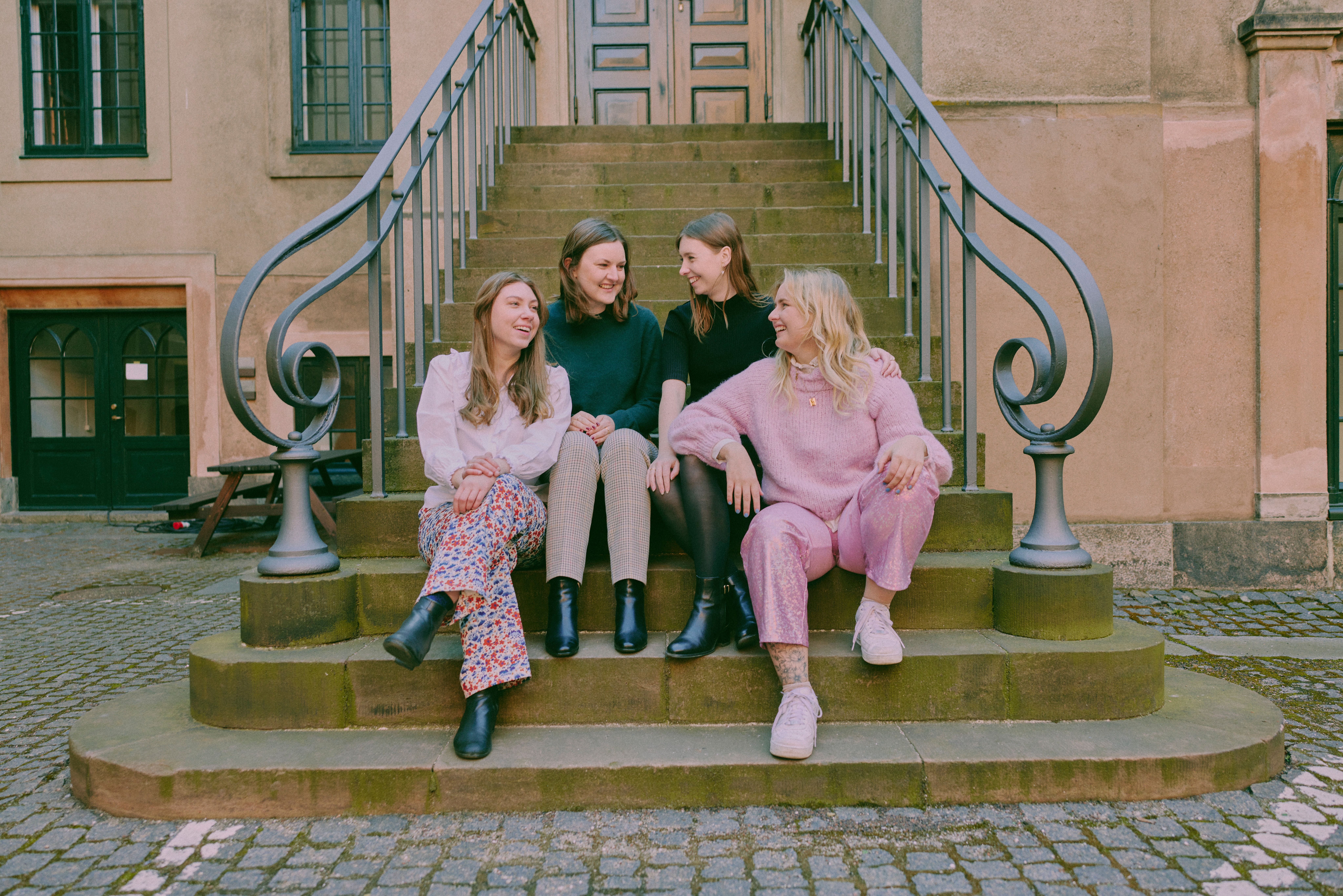 Mette Oxholm, Katrine Kildgaard Nielsen, Nana Alrø og Karen Frese.