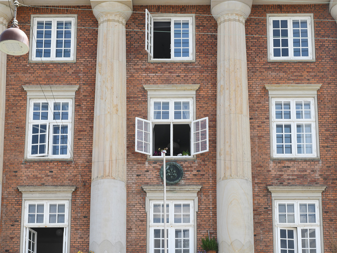 The dorm G. A. Hagemanns Kollegium is one of the oldest student residences in Copenhagen.