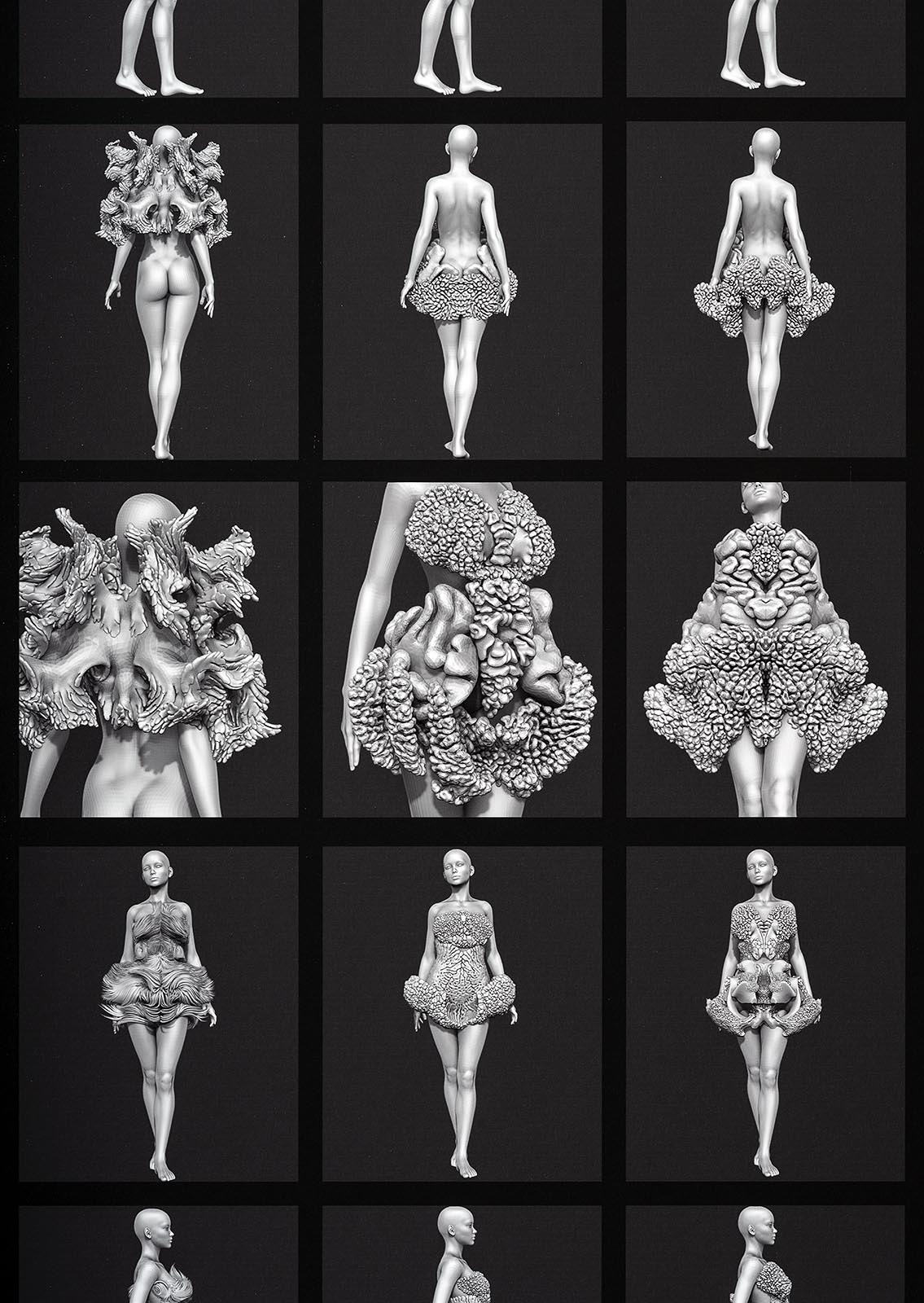 Mediated Matter Group, Wanderers, af Neri Oxman, 2014.