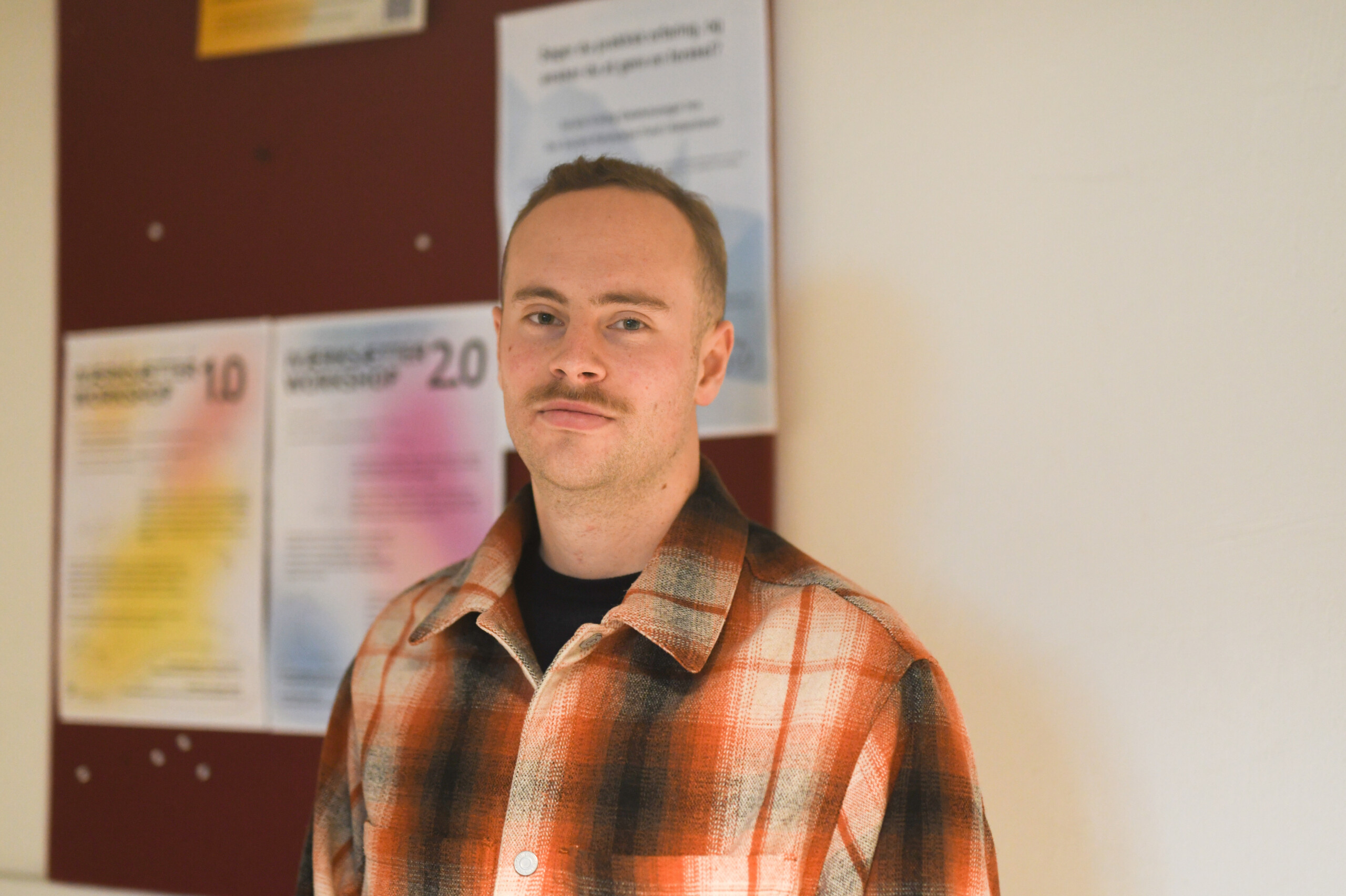 Økonomistuderende Fred Lundahl.