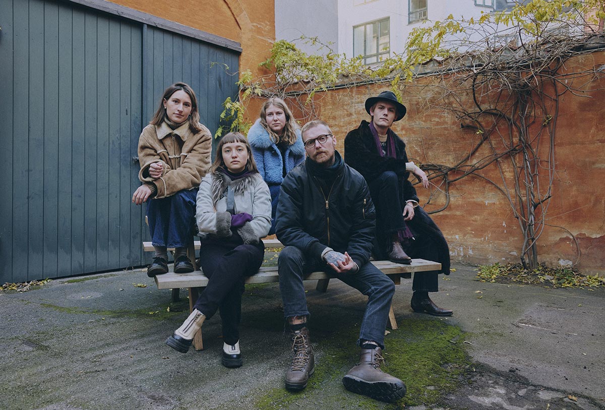 Fra venstre: Sanja Loncarevic, Tiril Lewis, Emma Kisch, Lasse Pedersen og Harald Toksværd.