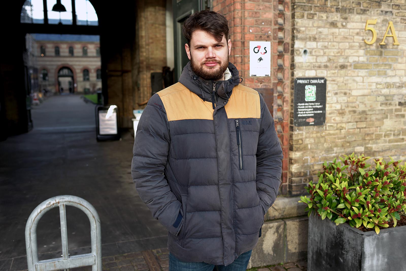 Christian Ramon foran CSS, Center for Sundhed og Samfund på Nørre Farimagsgade 5, hvor hans økonomistudie også ligger.