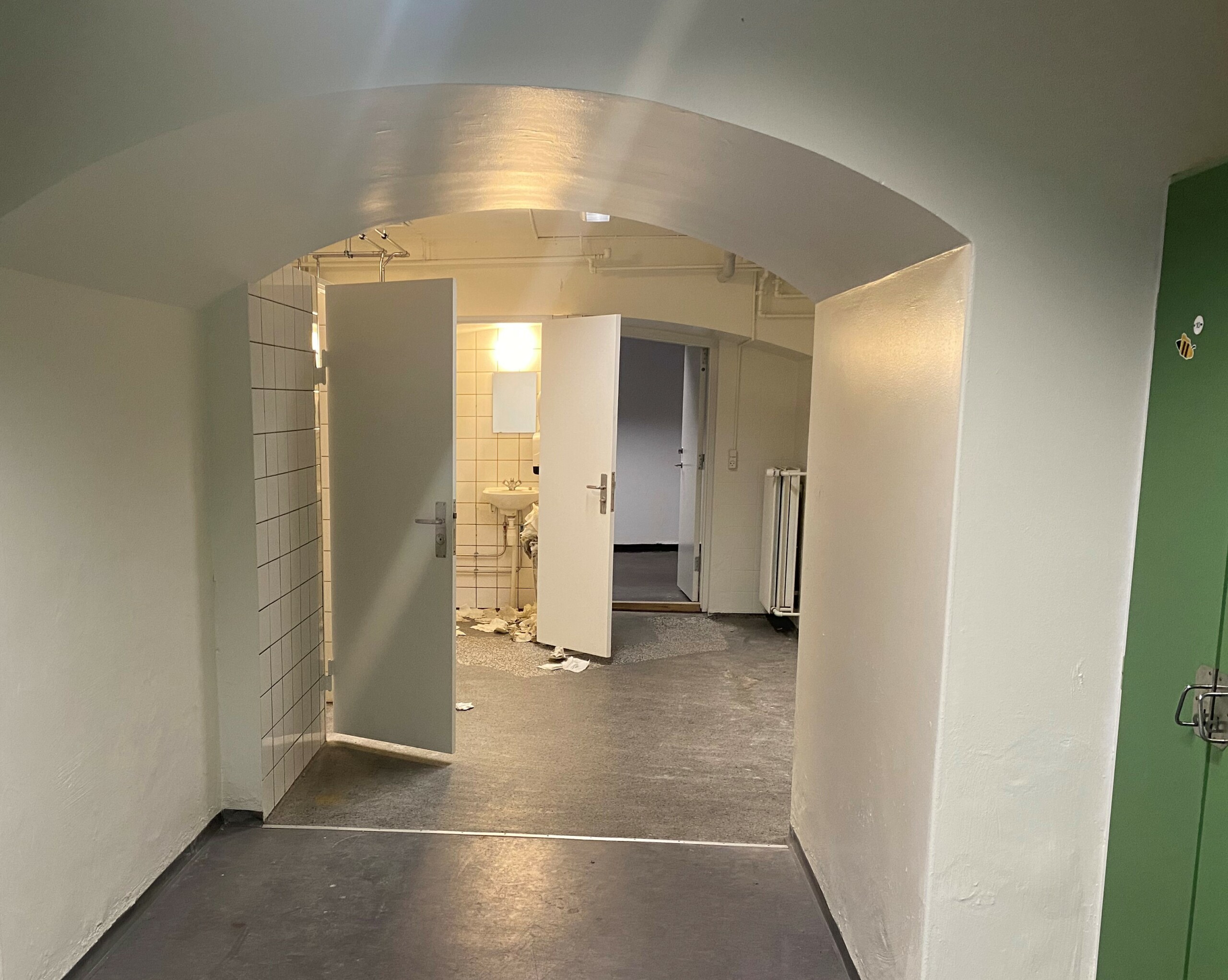 Kælderen så helt anderledes ud, før HippoCampus kom til. 