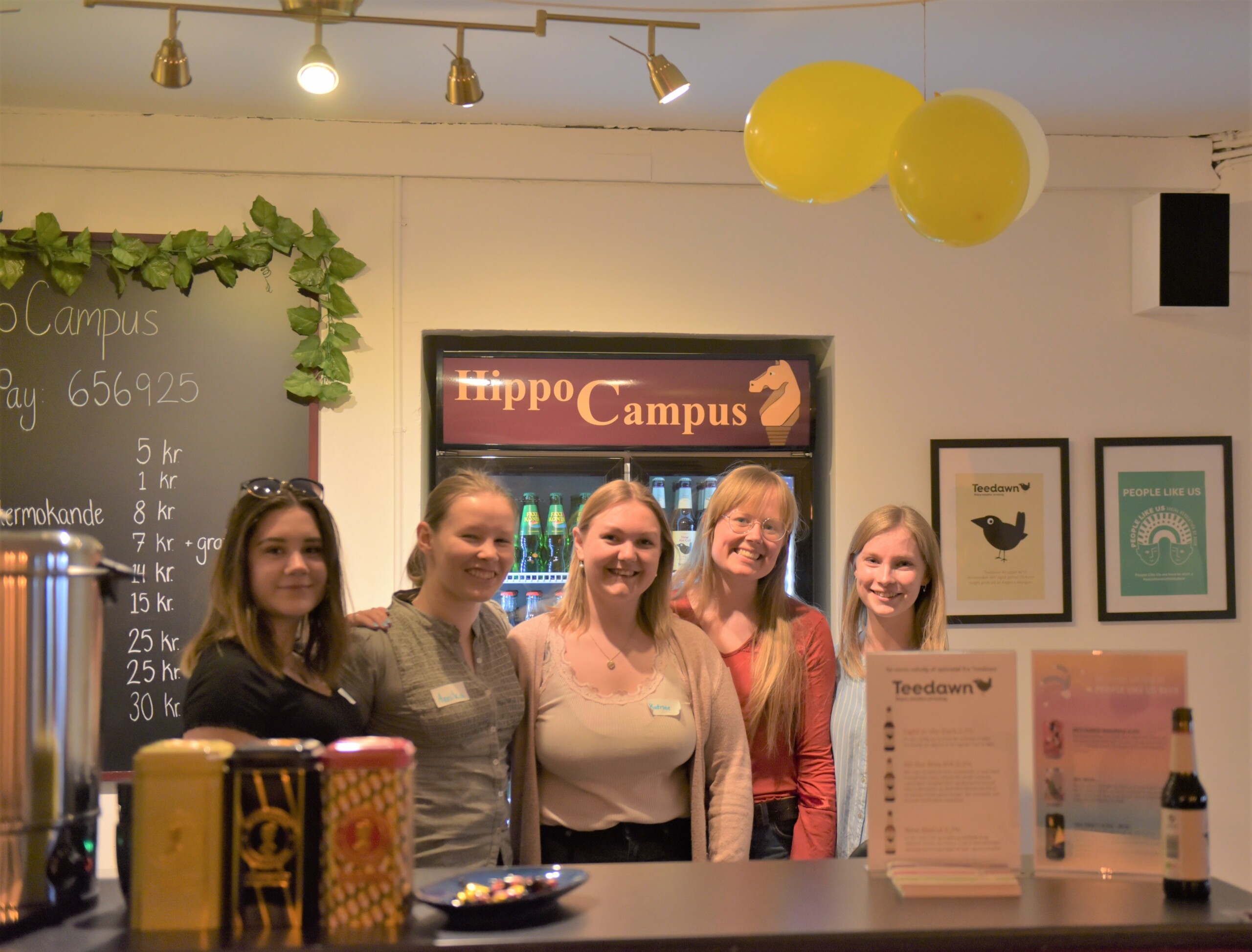 Fem psykologistuderende står bag HippoCampus.
