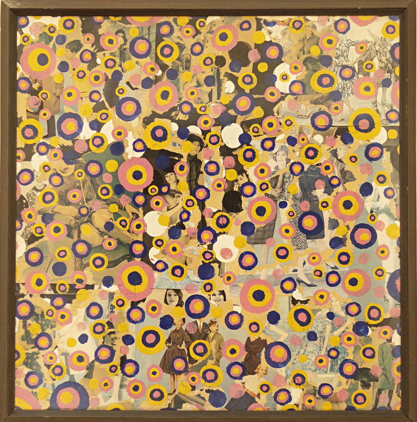 Værk af vennen John Davidsen, som Tania Ørum kalder det første danske stykke pop art.