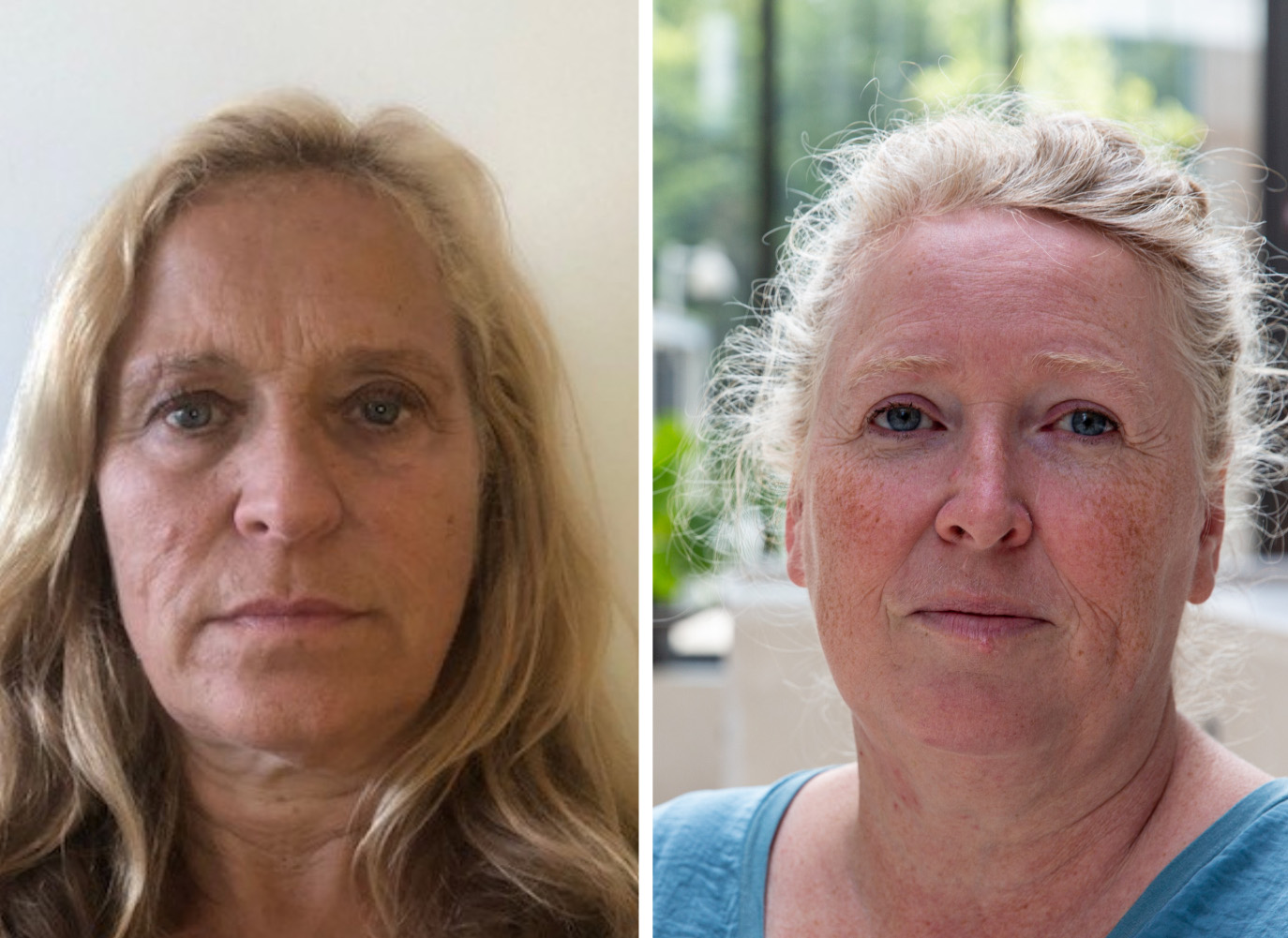 Joan Lykkeaa (tv.) og Dorte Brix