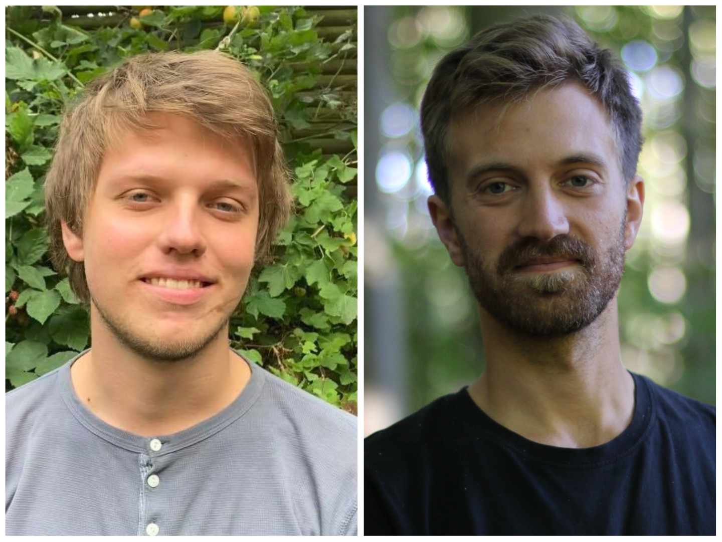 Esben Bjørn Salmonsen (t.v.) og Joachim Birch Milan (t.h.).