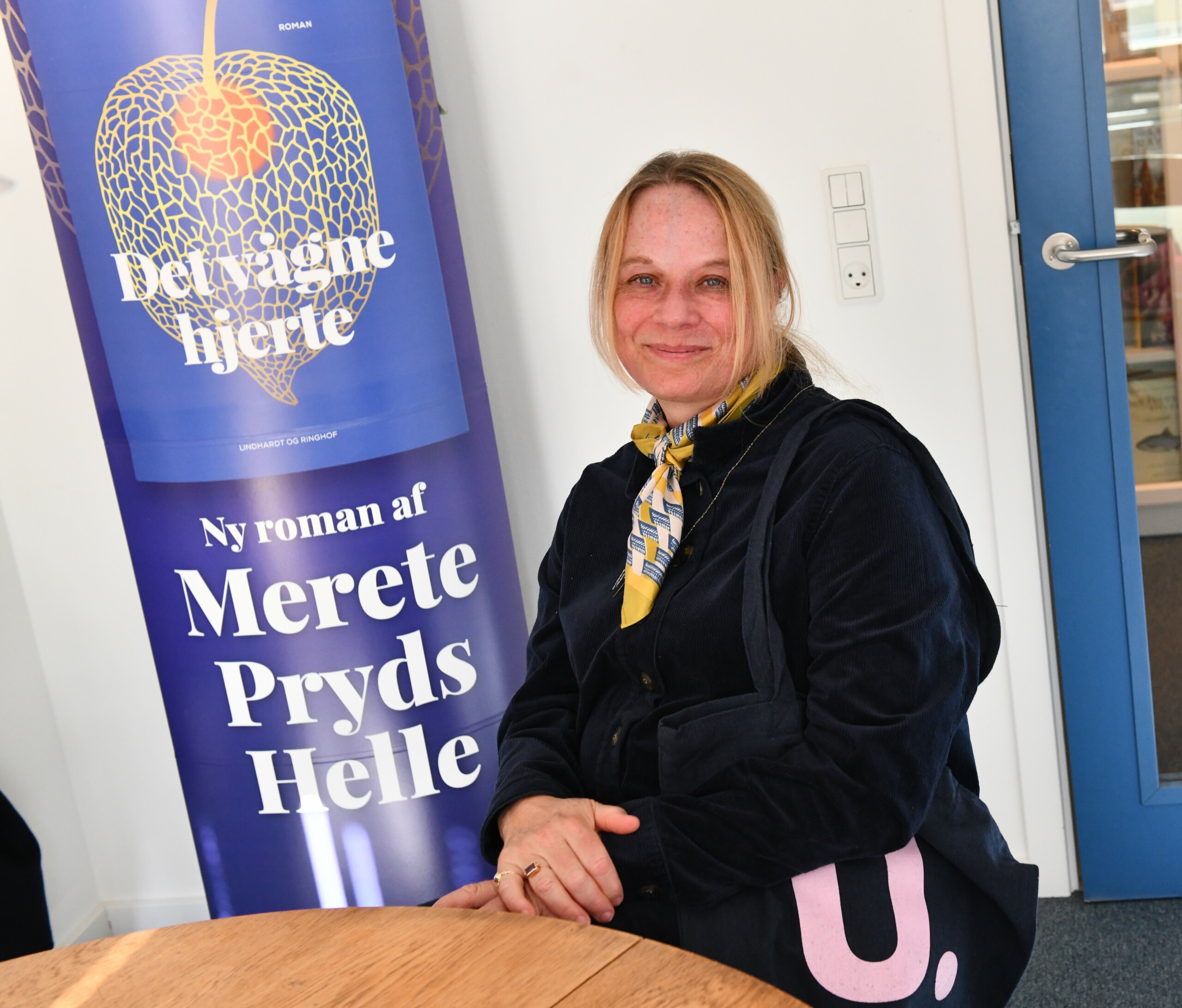 Merete Pryds Helle på forlaget Lindhardt og Ringhof.