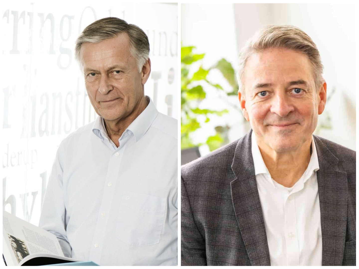 Niels Elers Koch (t.v.) og Erik Henz Kjeldsen (t.h.)