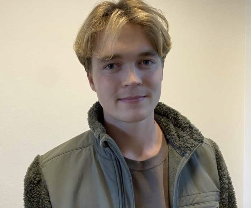 Peter Nygaard, 21 år, læser jura på 1. semester.