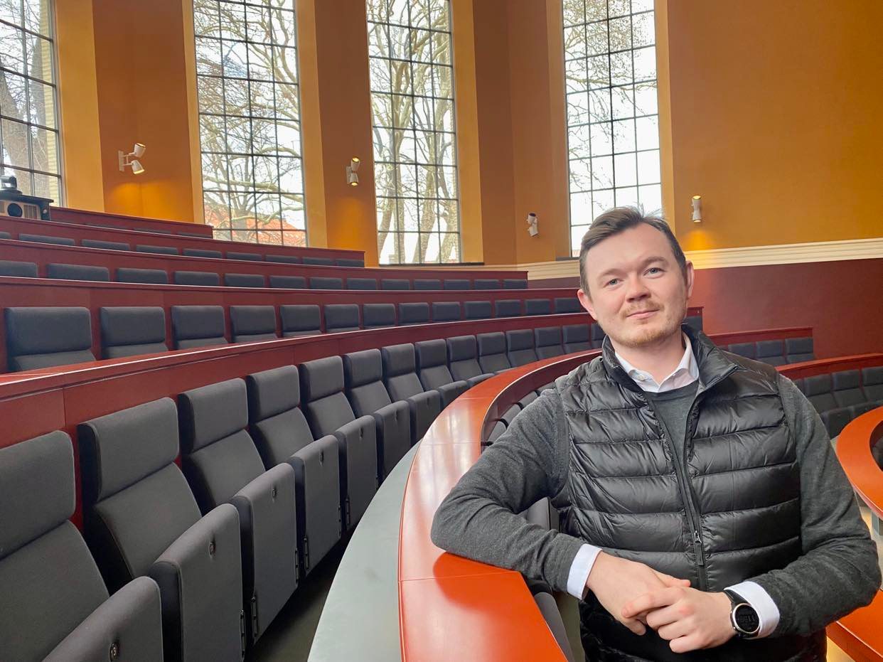 »Når man kæmper for de studerende, fylder studierne rigtig meget. Men når du sidder i bestyrelsen fylder økonomi, bygningsmasse, forskningsledelse og politik,« siger Anders Mortensen efter at have siddet med ved bordet i to år. 