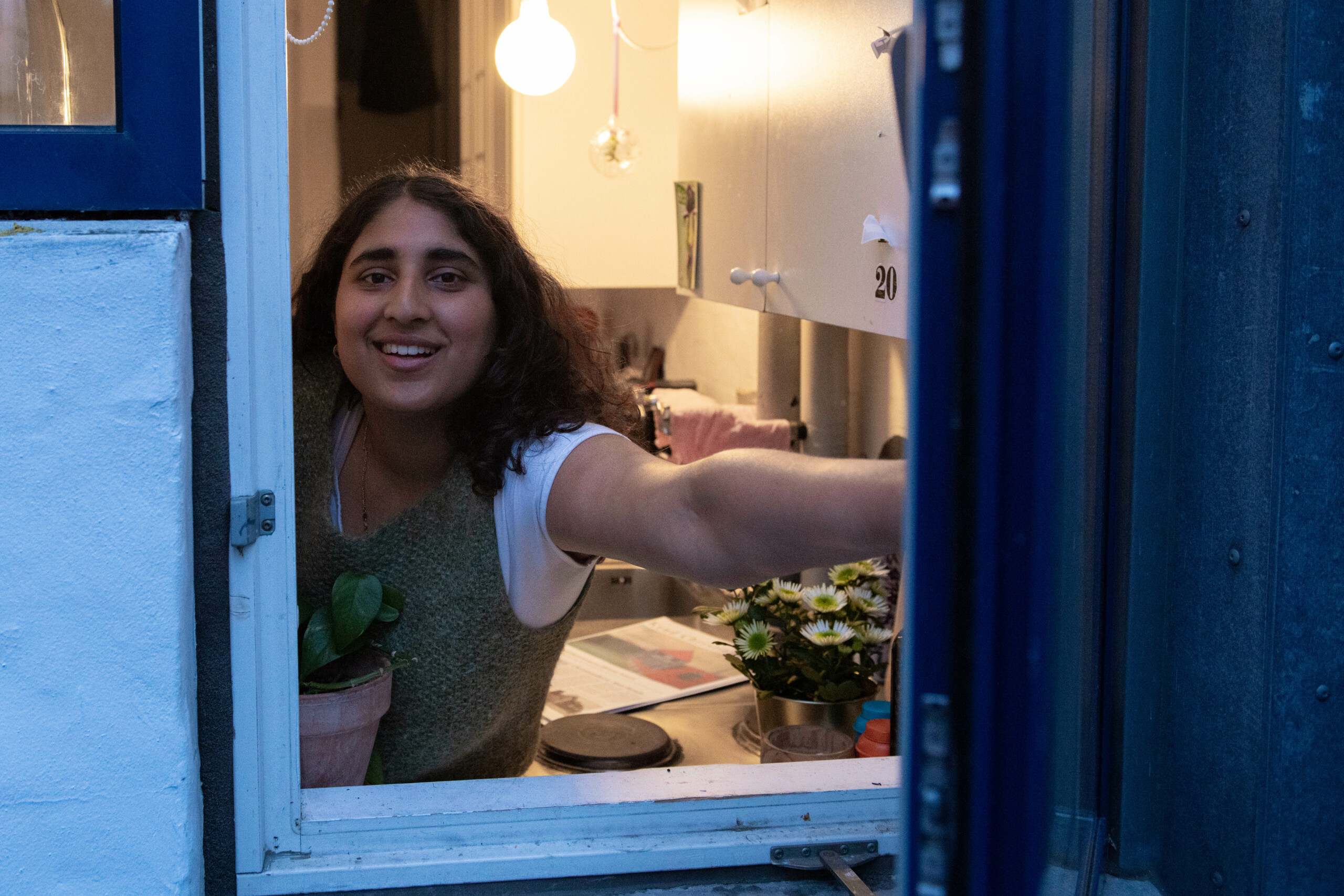 Jaya Maria Westh har boet på Sofiegården siden 2018 . 