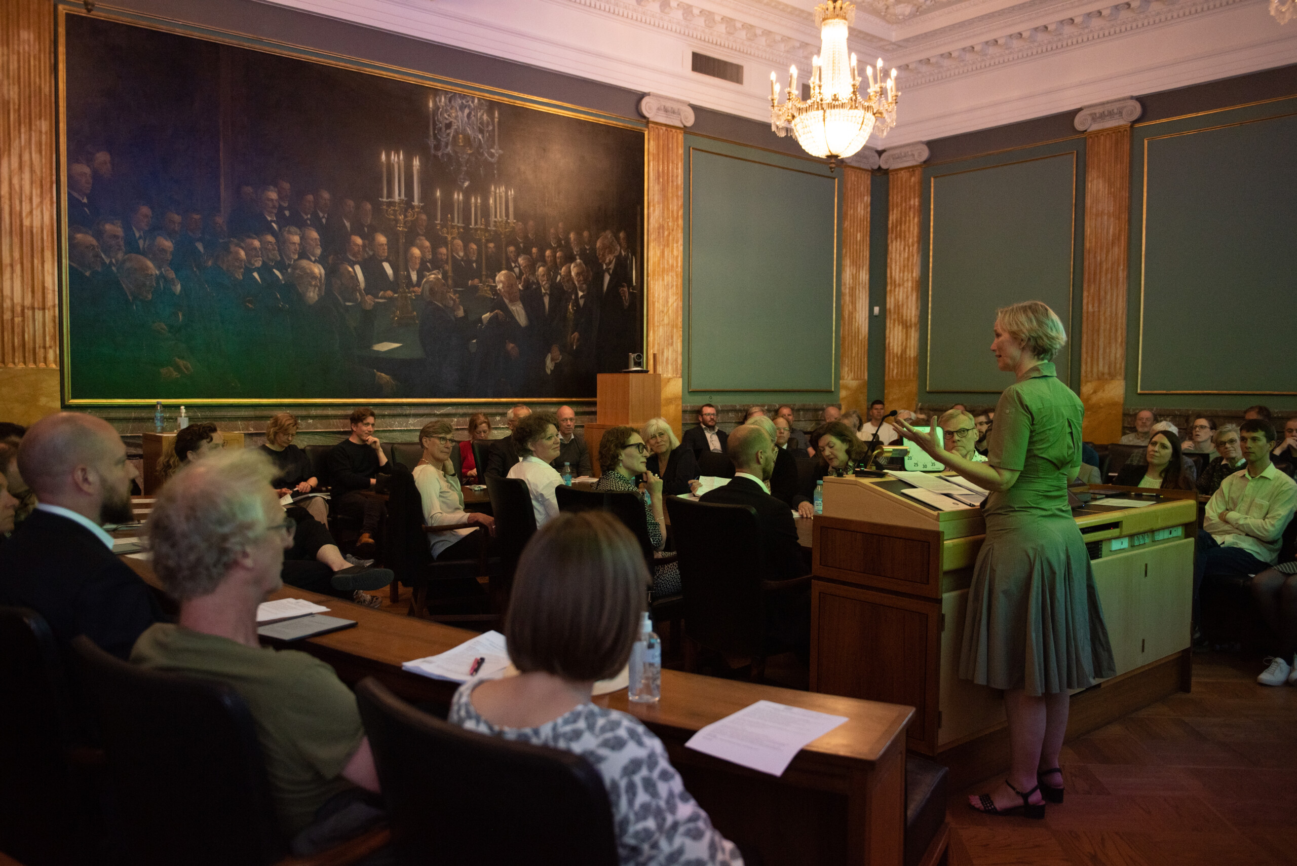 The president of the Royal Danish Academy of Sciences and Letters Marie Louise Bech Nosch gave the opening welcome when they and DFIR held a conference on 24 May. They presented analyses of the state of the universities at the conference and discussed the results.
