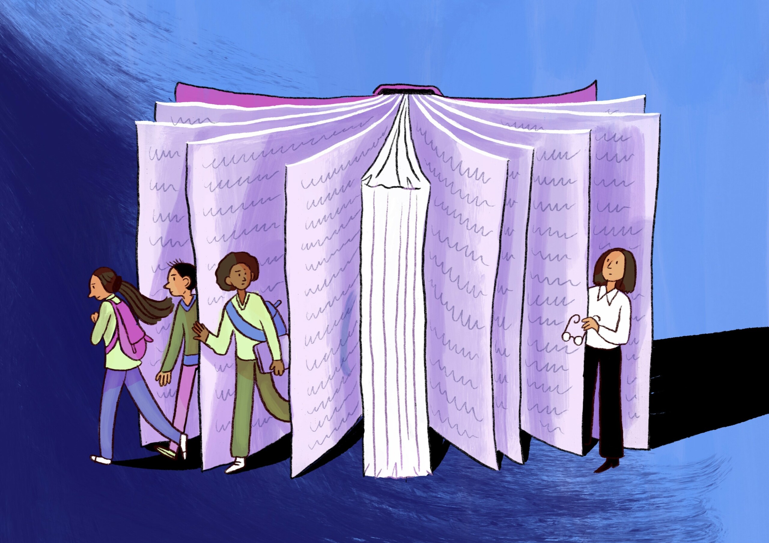 »Først var der ingen, der sagde noget. Der var en ubehagelig stilhed. Jeg tror, at vi alle sammen var i chok,« siger studerende Diana Yehorova om episoden,  der senere ledte til stor debat. 