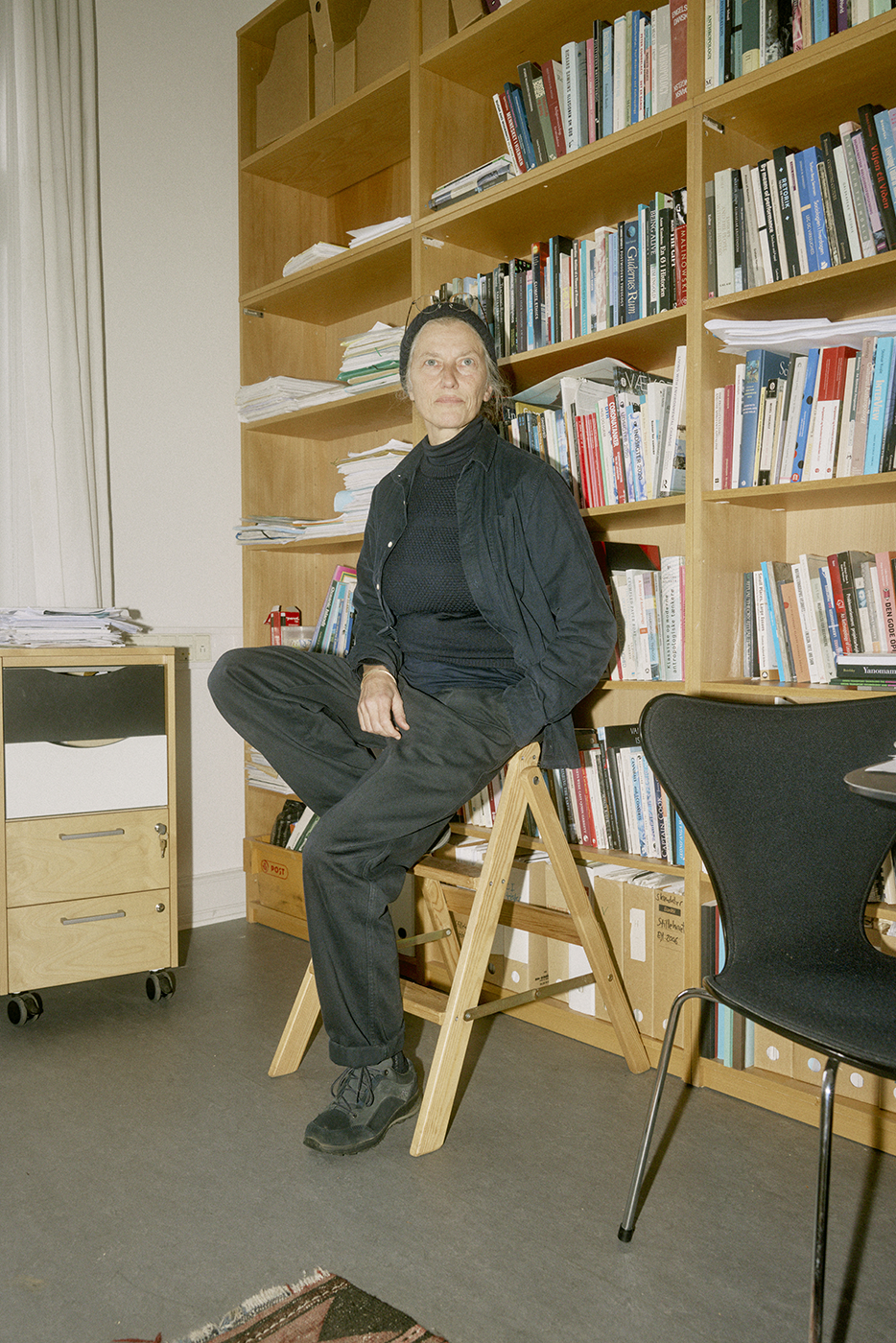 Her hat is a statement. And Cecilie Rubow has no problem with the fact that students, somehow, react to it.