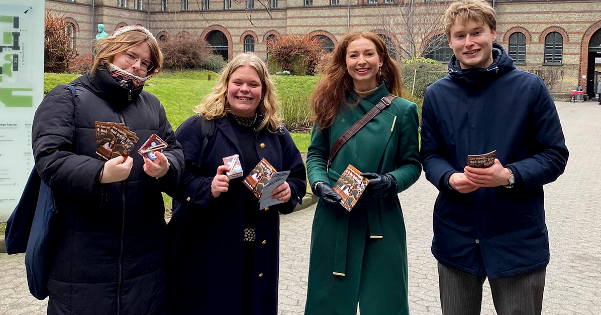 Samira Nawa på besøg på KU