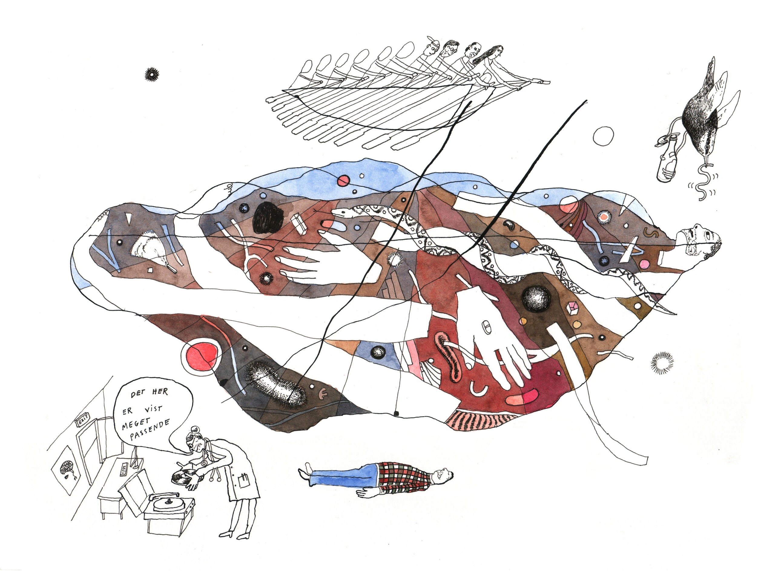 »Now I can see that the boat was a symbol of my family that I wanted to be a part of again,« says Søren Malthe Pedersen, former alcoholic and patient at NOESIS.