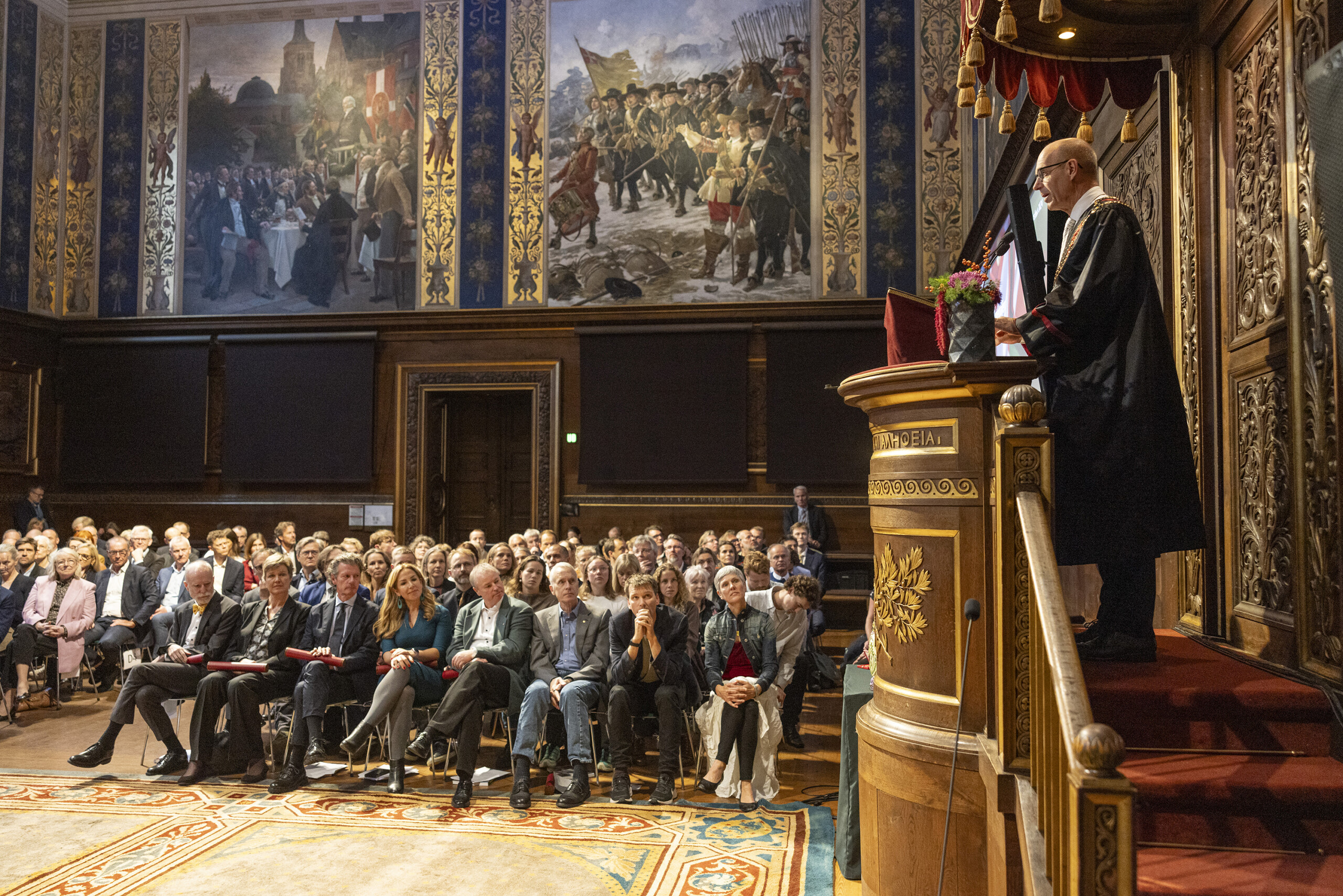 Rektor Henrik C. Wegener holdt sin sidste tale i egenskab af rektor ved KU's årsfest 2024. 