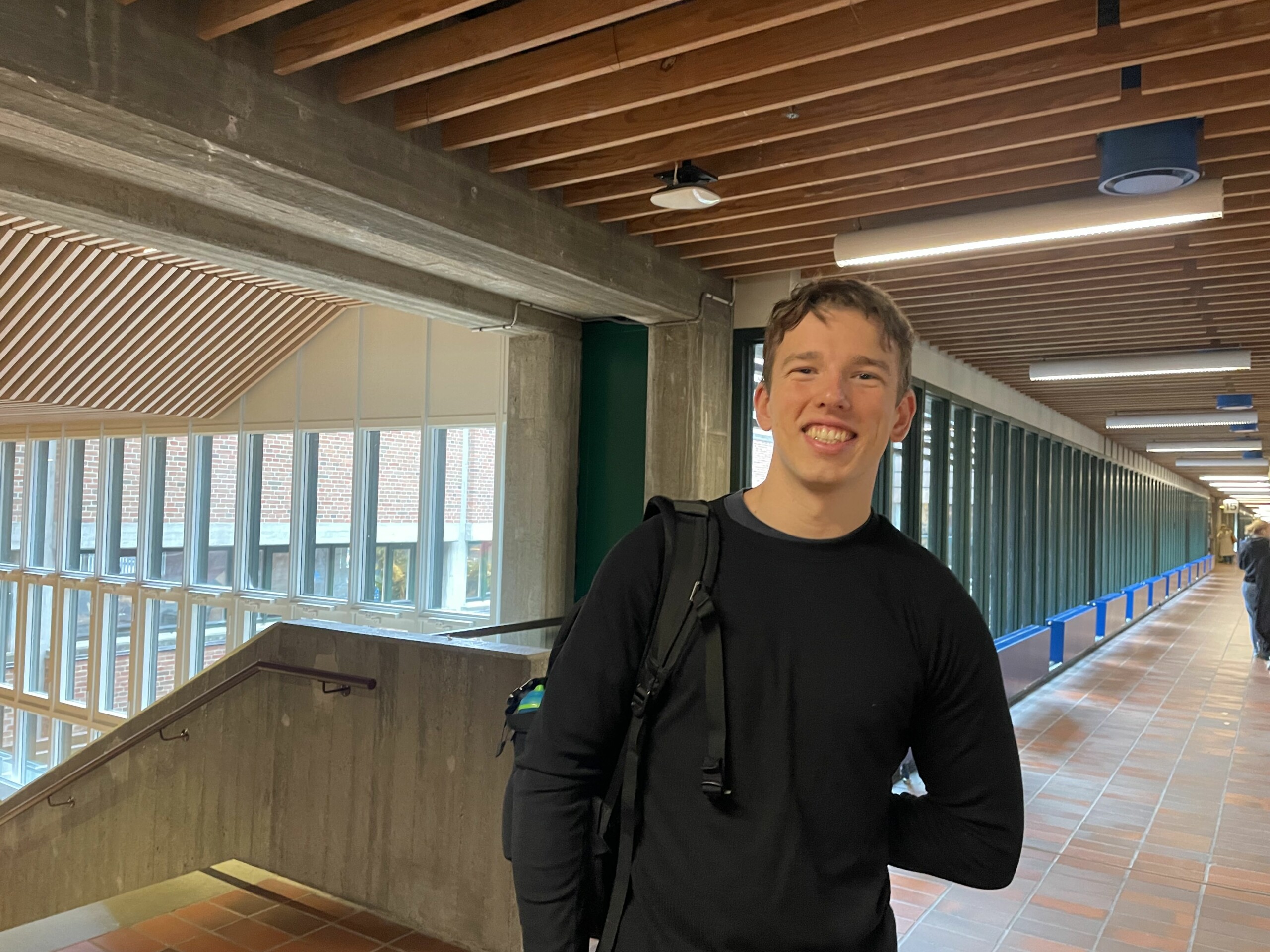 Bjarke Børding is a student of medicine and is on his fourth semester.