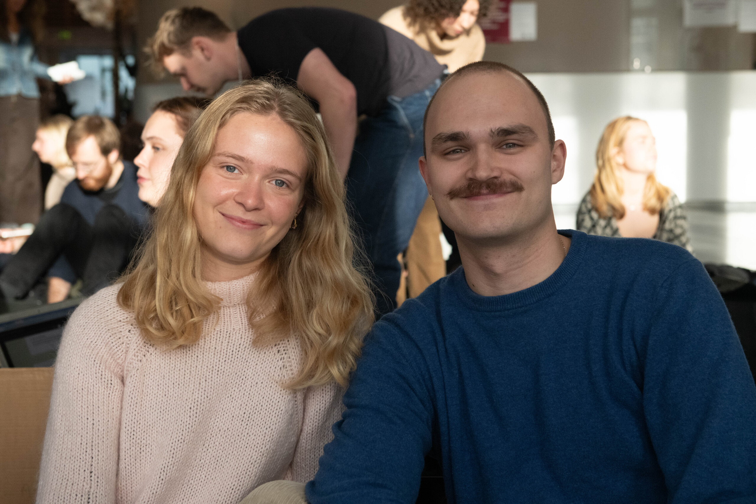 Emma Lodberg og Viktor Mouritsen. 