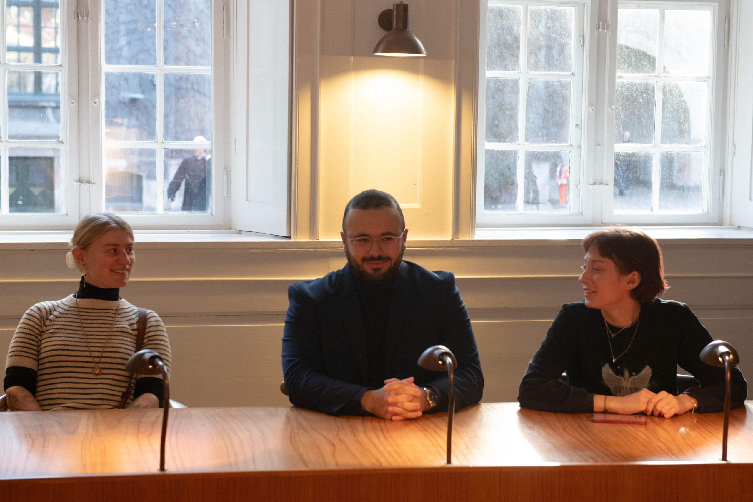 Bestyrelsens nye studenterrepræsentant, Jesper Gür, fra Studenterrådet.