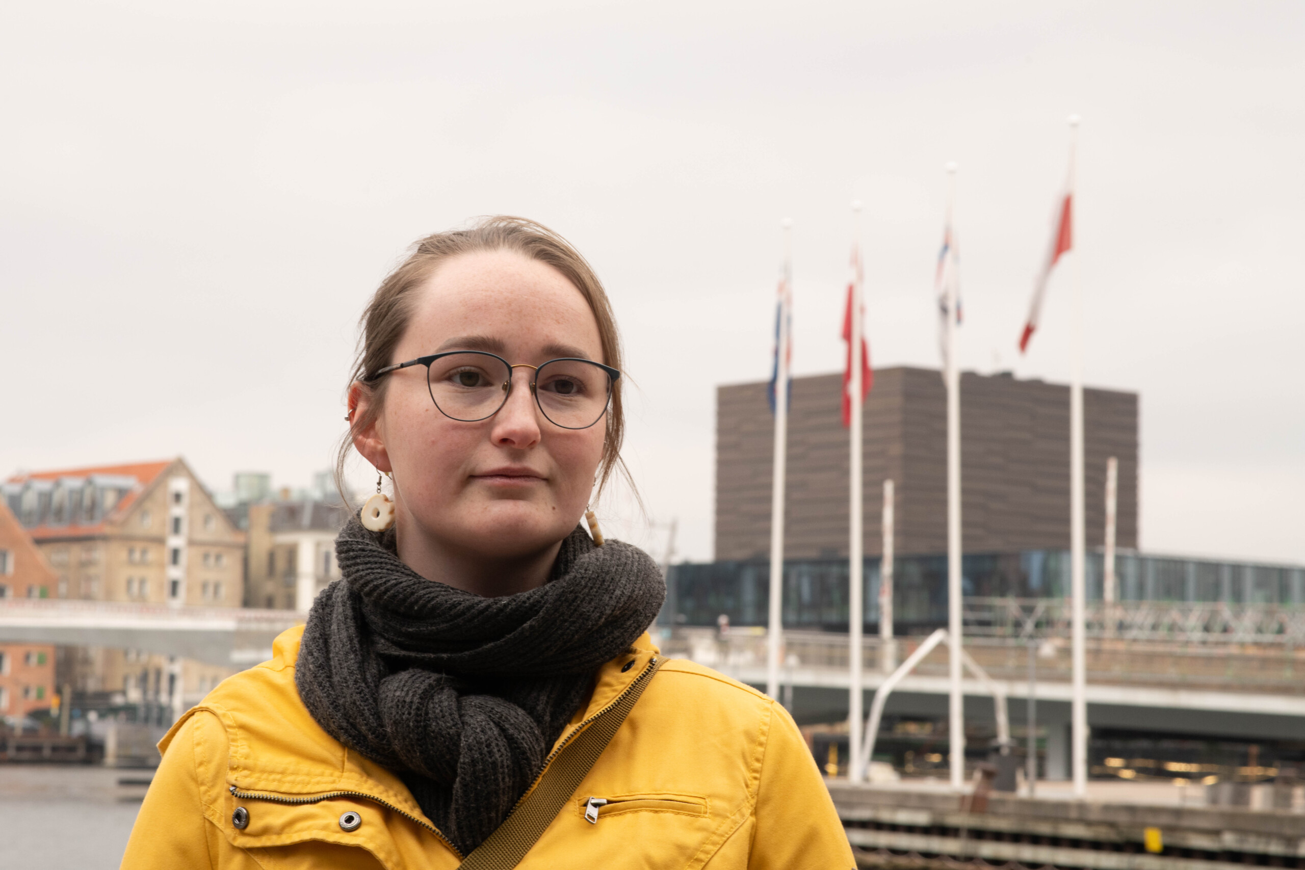 »Flere i min familie har givet udtryk for, at det er skræmmende, at der er så stort fokus på Grønland især fra Trump, fordi han er en uforudsigelig mand,« siger KU-studerende Louise Nuka Strøbæk Lützer.