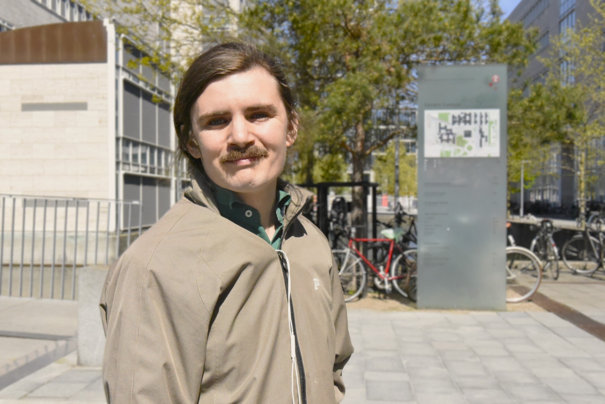 Nicholas Hein læser religionsvidenskab på første semester af kandidaten.