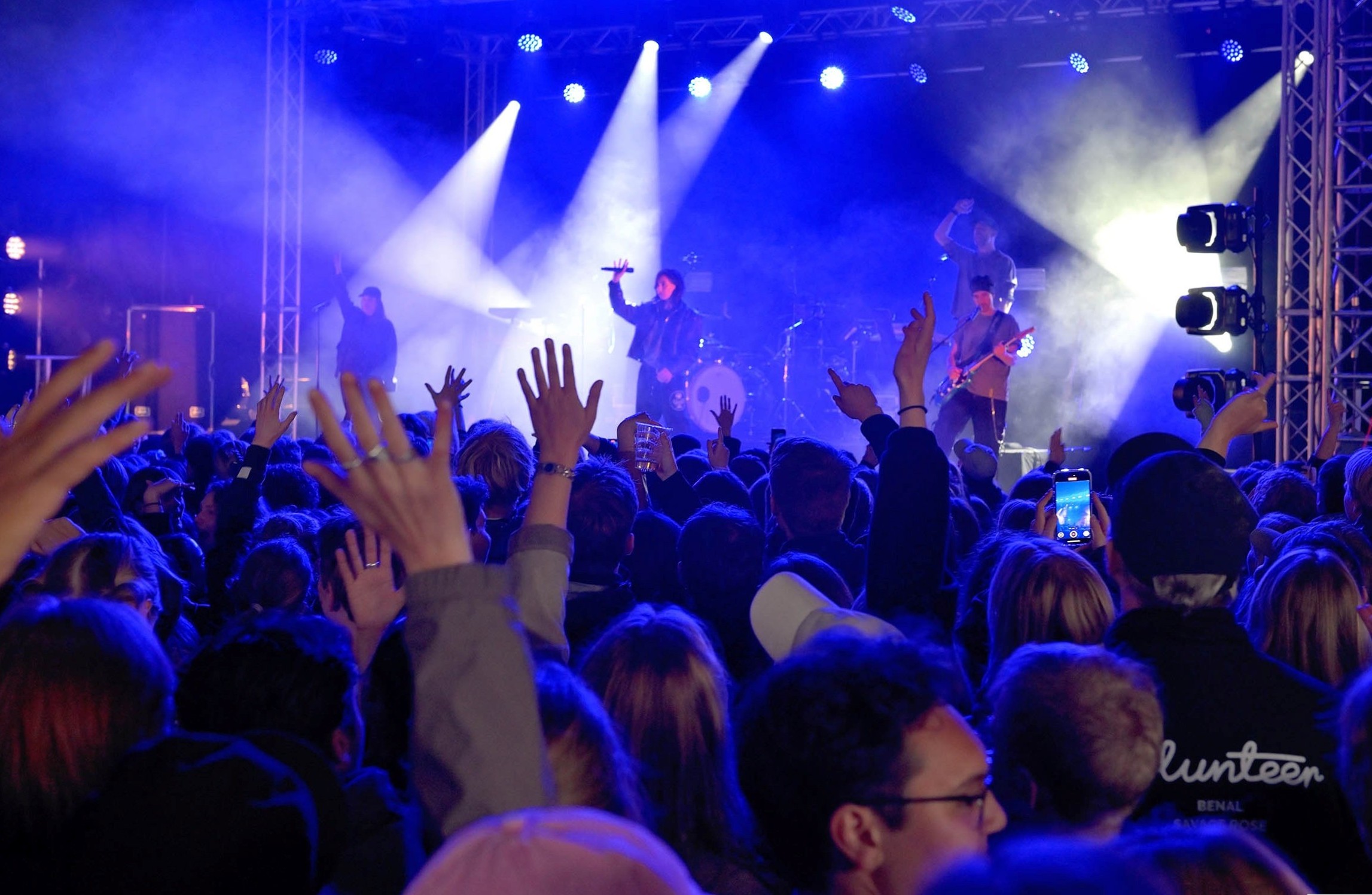 Der var roskildestemning til Medinas koncert i Universitetsparken fredag 23. maj.
