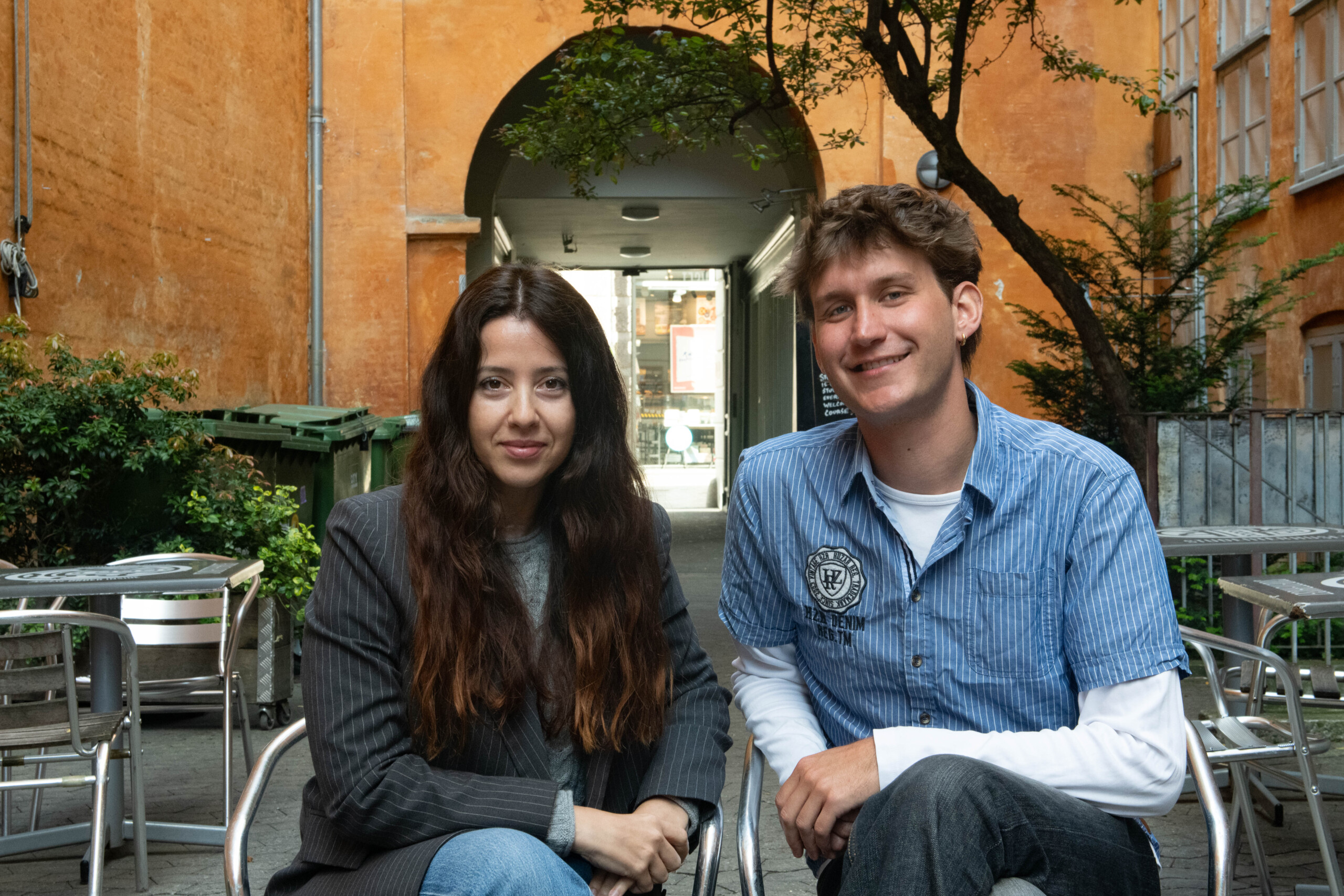 Beatriz Martinez Romera og Niklas Stentoft Mogensen er klimarådets nye forpersoner. 