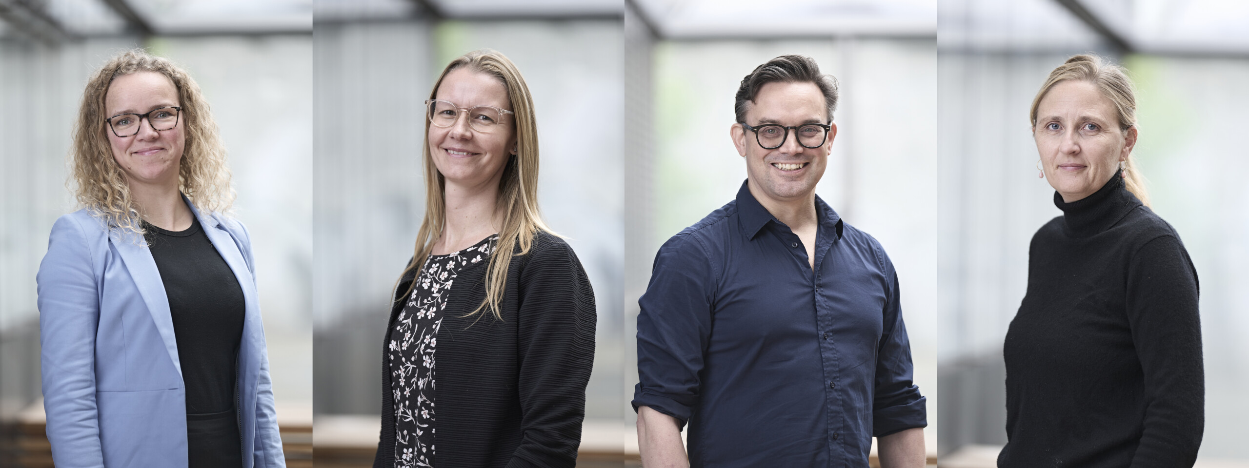 De fire skribenter er (fra venstre): Lektor Britta Eyrich Jessen, lektor Sara Green, lektor Mikkel Willum Johansen og professor Lene Møller Madsen