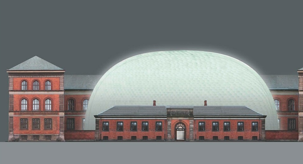 Nye kvadratmeter skal tages i brug (som fx denne tilføjelse til Statens Naturhistoriske Museum), mens andre lejemål skal skrottes. Men pengene passer ikke, og budgetplanen er stadig præget af løse skitser. 