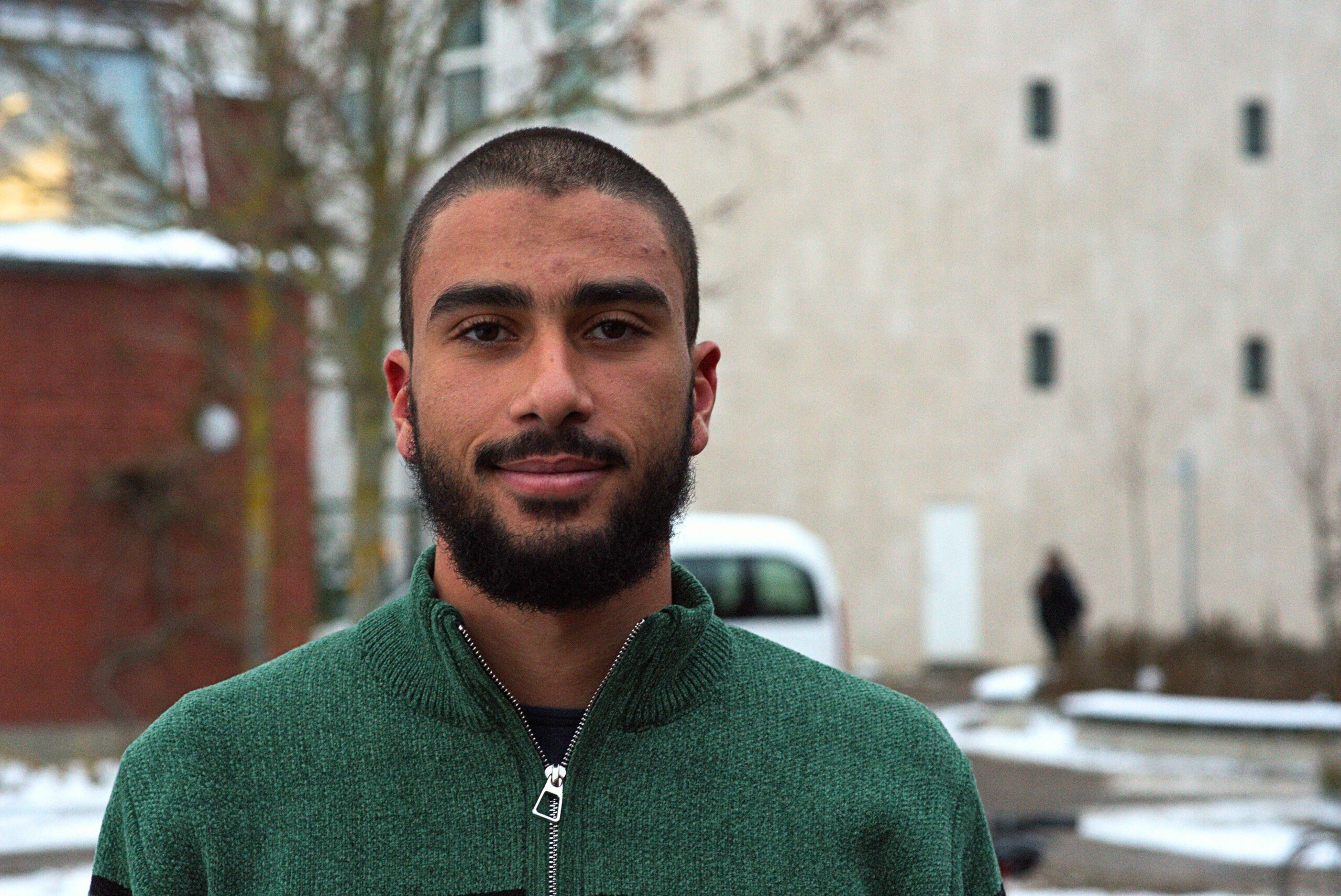 Abdul-Rahman Hassan læser på første semester af kandidaten på Farmaci, og så er han meget berørt af lukningen af stillerummene.