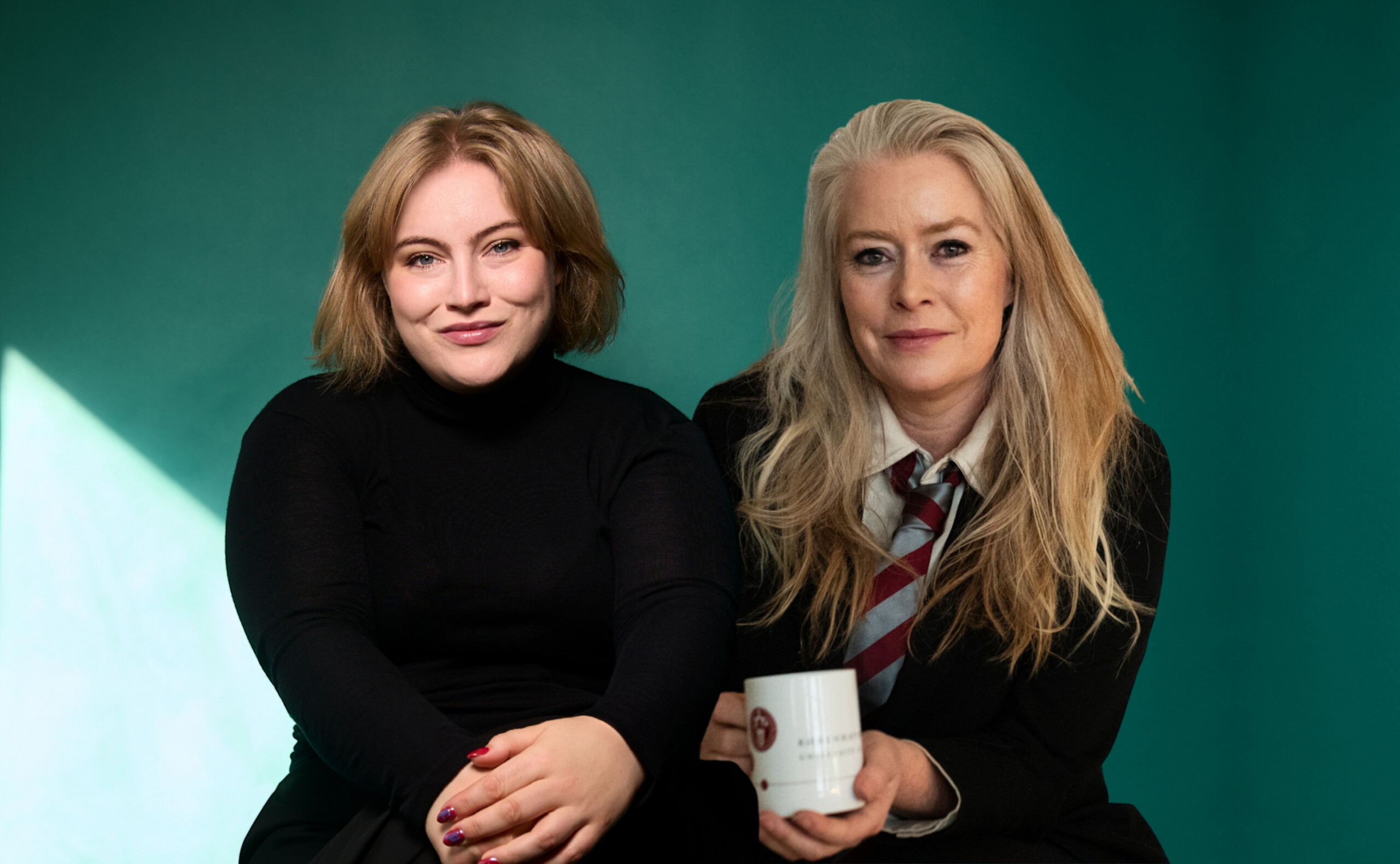 Den 15. april vil debattør Anne Sofie Allarp (th) fortælle om sin vej ind i den offentlige debat, og debatredaktør Maria Brus Pedersen vil undervise i, hvordan man skriver et godt debatindlæg.