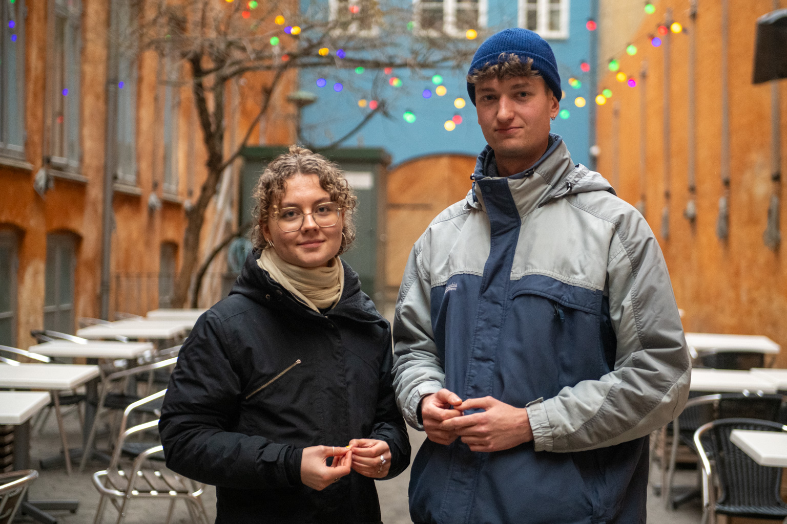 Nora Birkmose og Max Berger er medlemmer af studenterforeningen Rethink IFRO og blandt initiativtagerne til et åbent brev til institutledelsen.