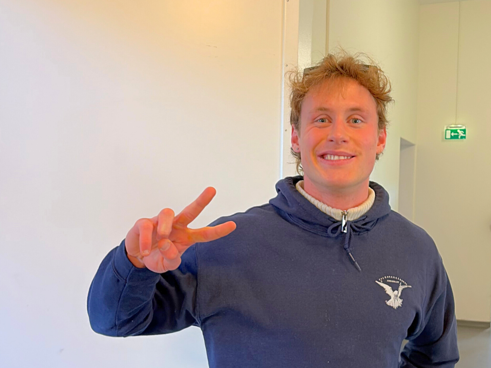 Joshua Sidebotham studerer sociologi på fjerde semester.