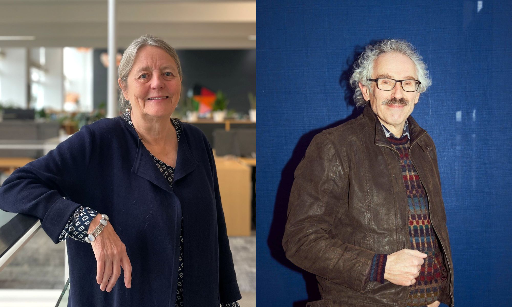 Anne Holmen (th) og Peter Harder (tv) er begge medlemmer af KU Seniorforum.