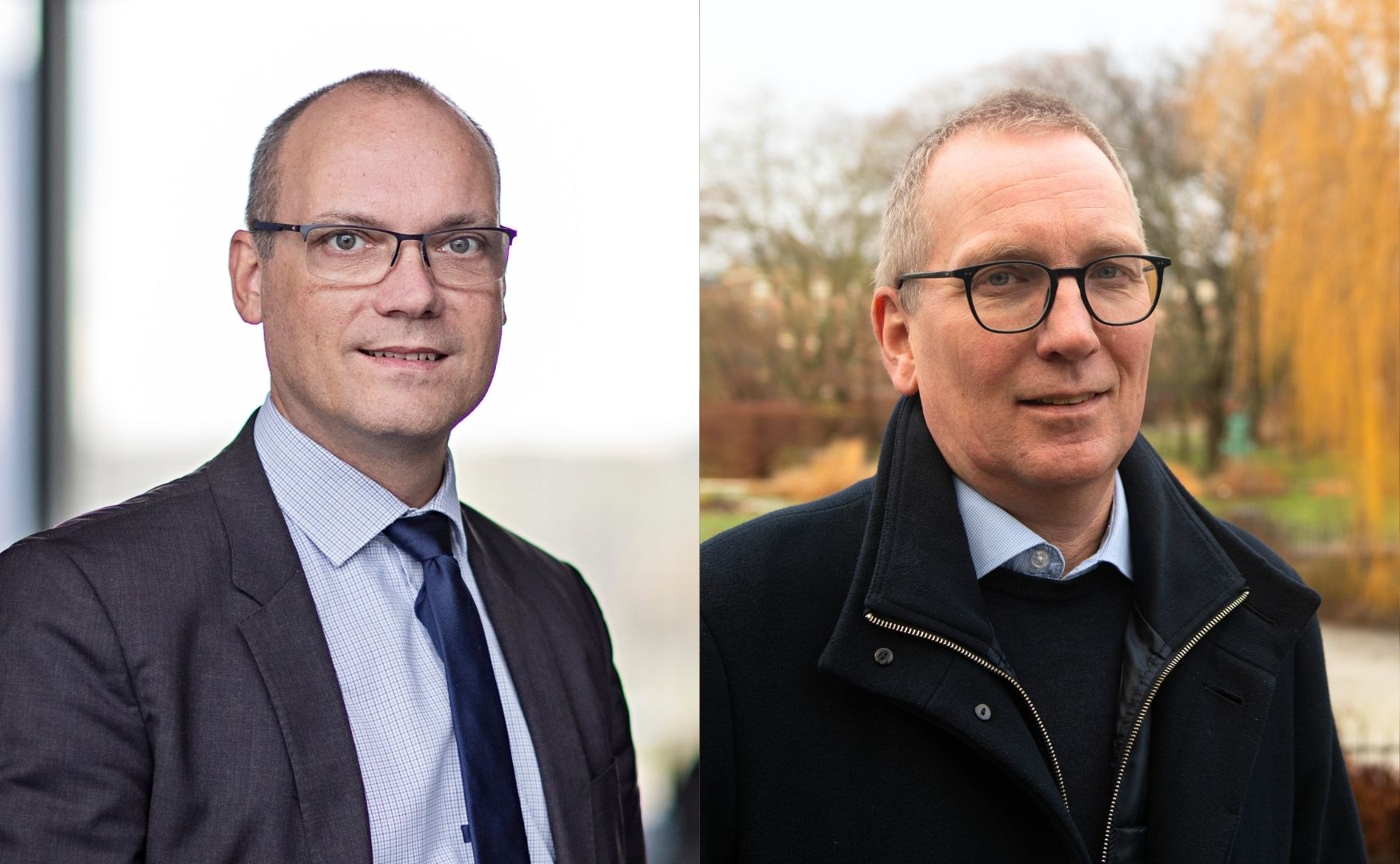 Jacob Graff (tv) og Bo Jellesmark.