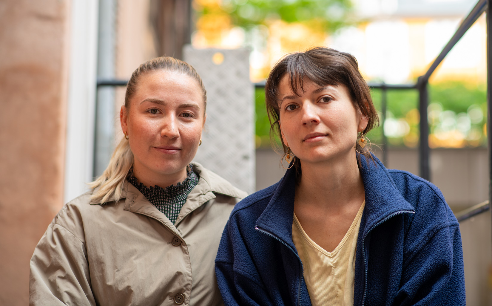 Ida Fjellerup (tv.) og Regitze Langager Christensen studerer begge psykologi på Københavns Universitet.