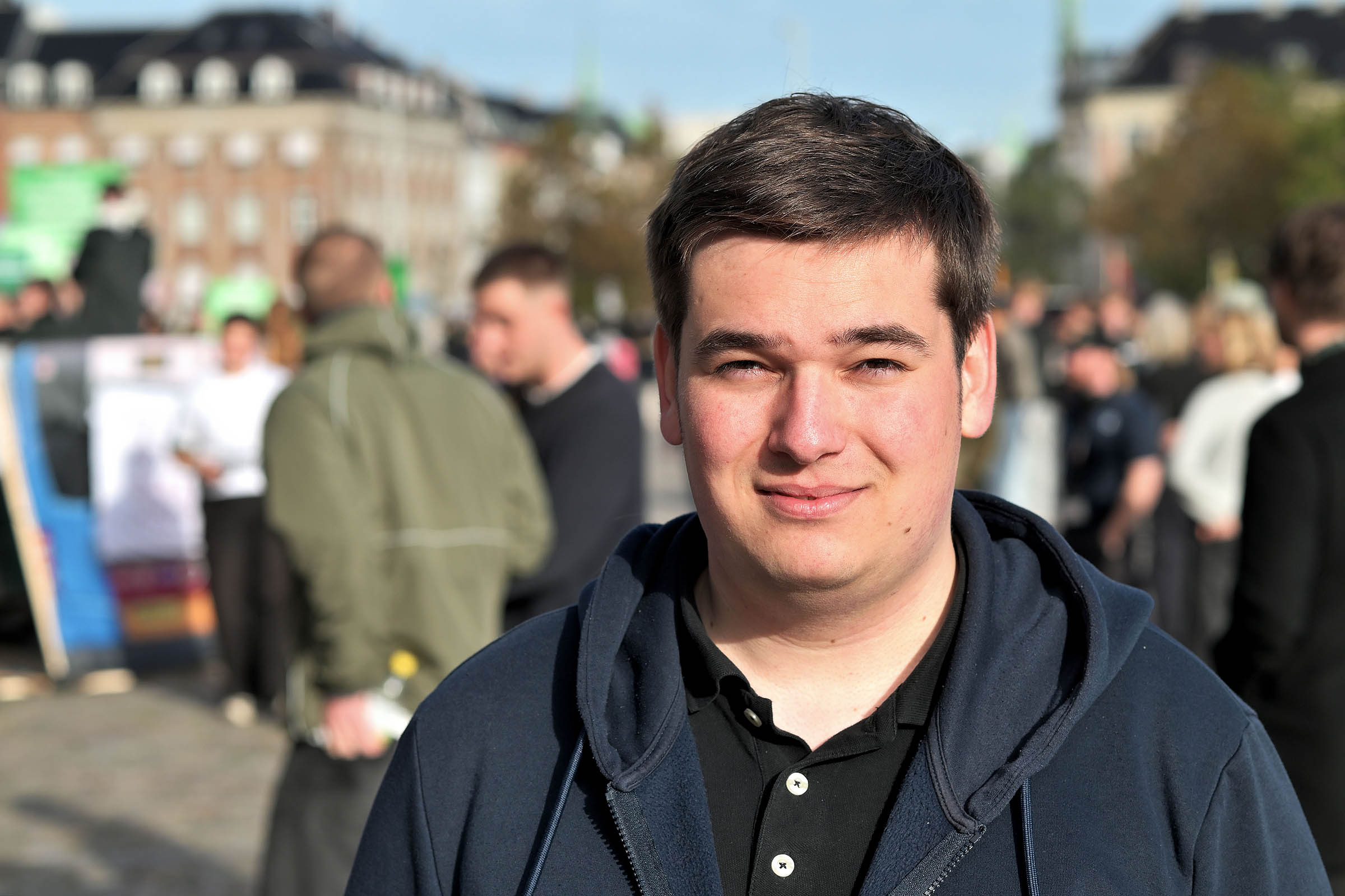 KU-studerende Kasper Bjørnskov har boet hjemme hos forældrene i Odense. Han brugte SU'en til studierelaterede udgifter. 