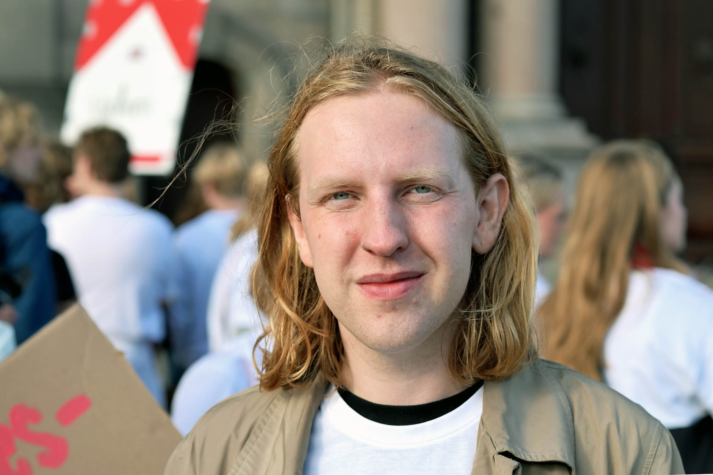 Anton Stubbe Teglbjærg siger, at besparelserne har social slagside og især vil ramme studerende med funktionsnedsættelser.